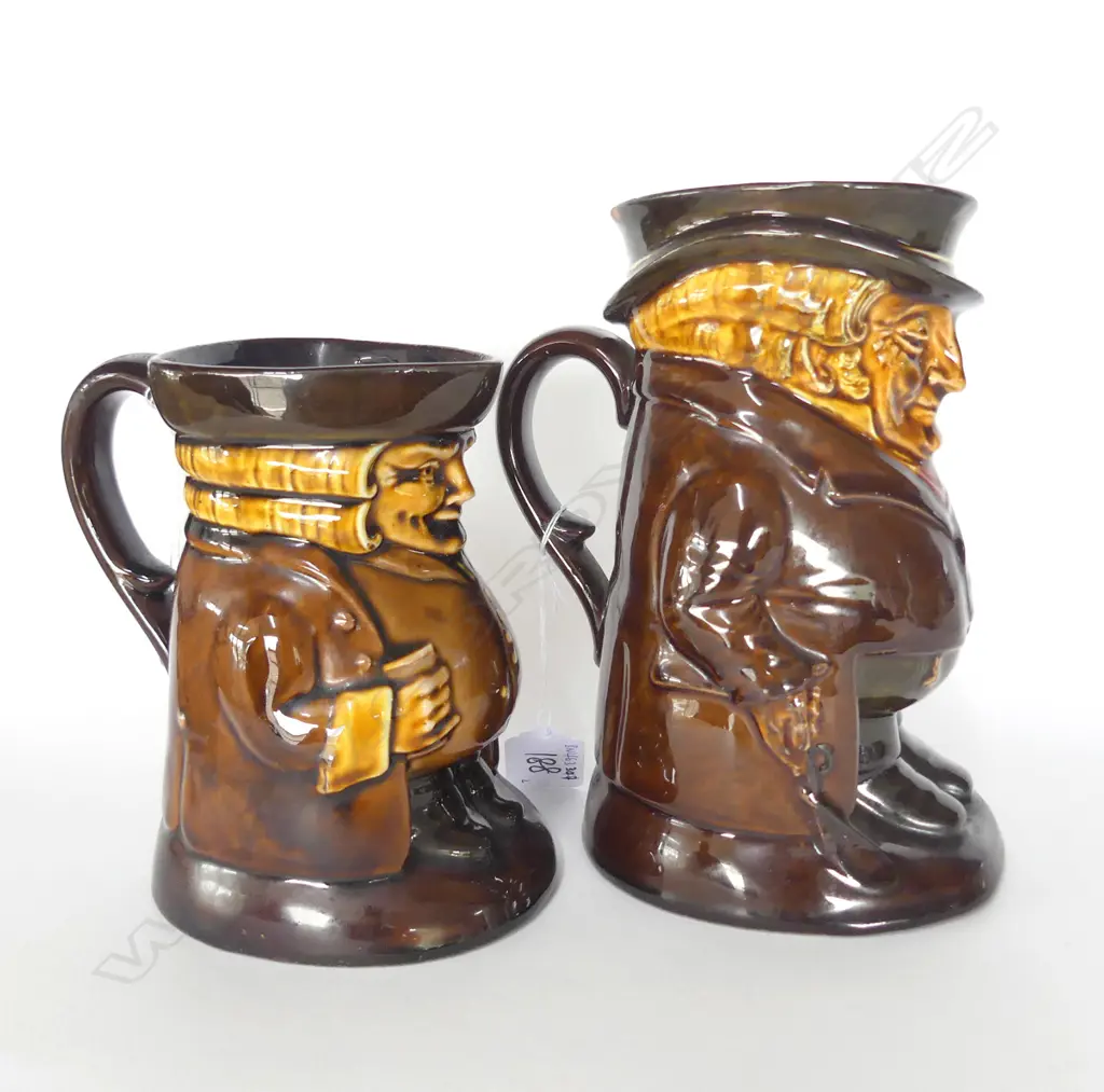 TWO KINGSWARE TOBY JUGS TALLEST 180mm Image 1++