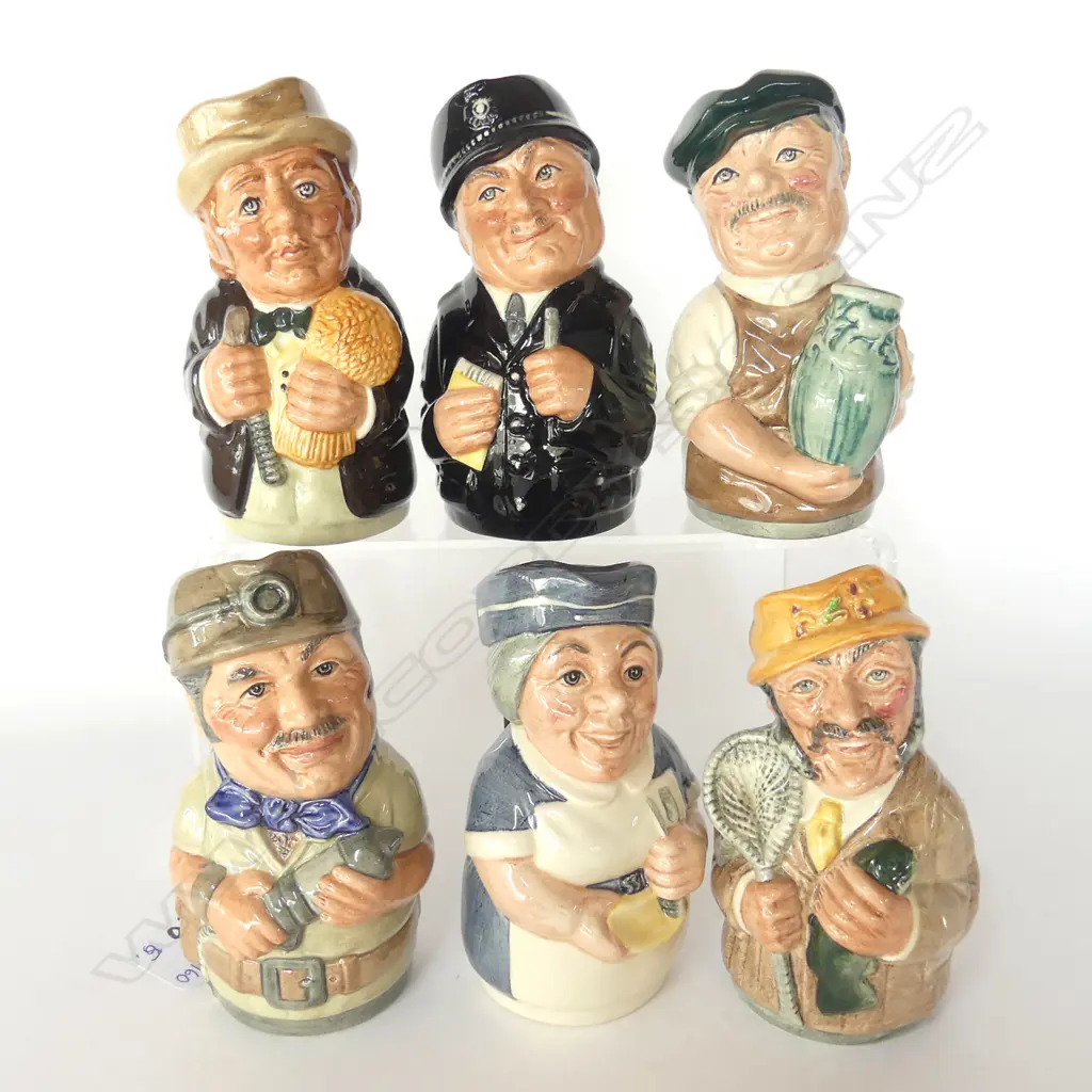 SIX DOULTON TOBYS Image 1++