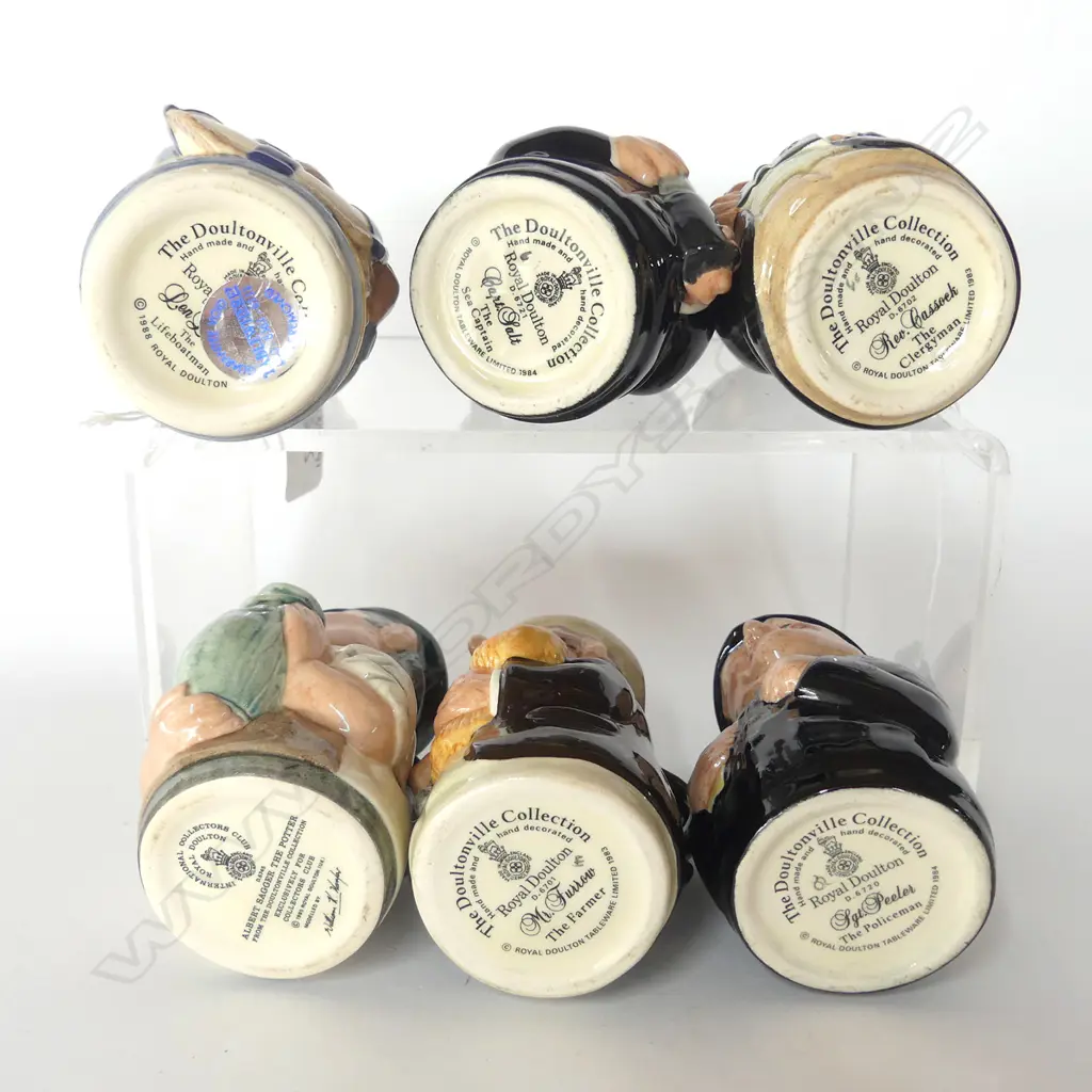 SIX DOULTON TOBYS Image 1++