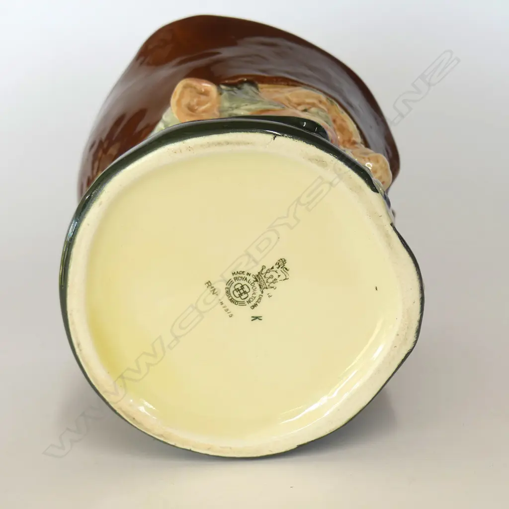 RARE DOULTON TOBACCO HUMIDOR - OLD CHARLEY (COVER RESTORED) Image 1++
