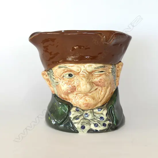 RARE DOULTON TOBACCO HUMIDOR - OLD CHARLEY (COVER RESTORED)