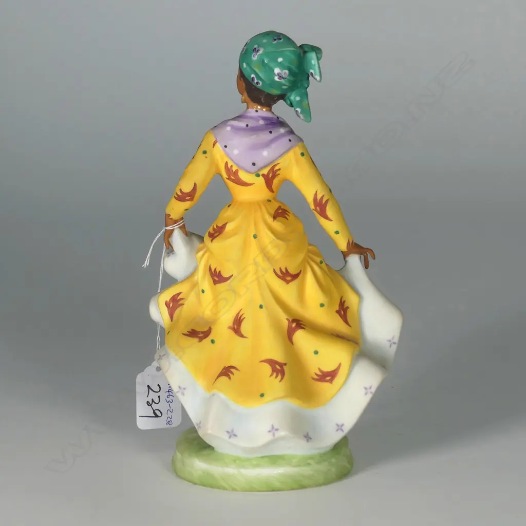 DOULTON FIGURE: WEST INDIAN DANCER HN2384 Edt.283/750 c1981 Image 1++