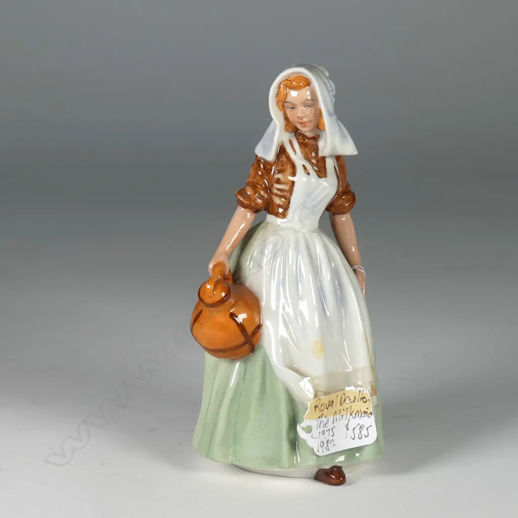 DOULTON FIGURE;  THE MILKMAID HN2057 c1975-1982 Image 1++