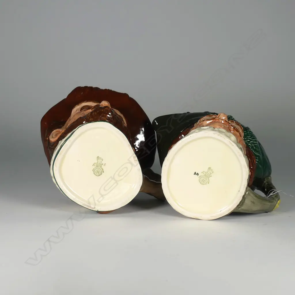 2 LARGE DOULTON CHARACTER JUGS; DRAKE AND CAVALIER Image 1++