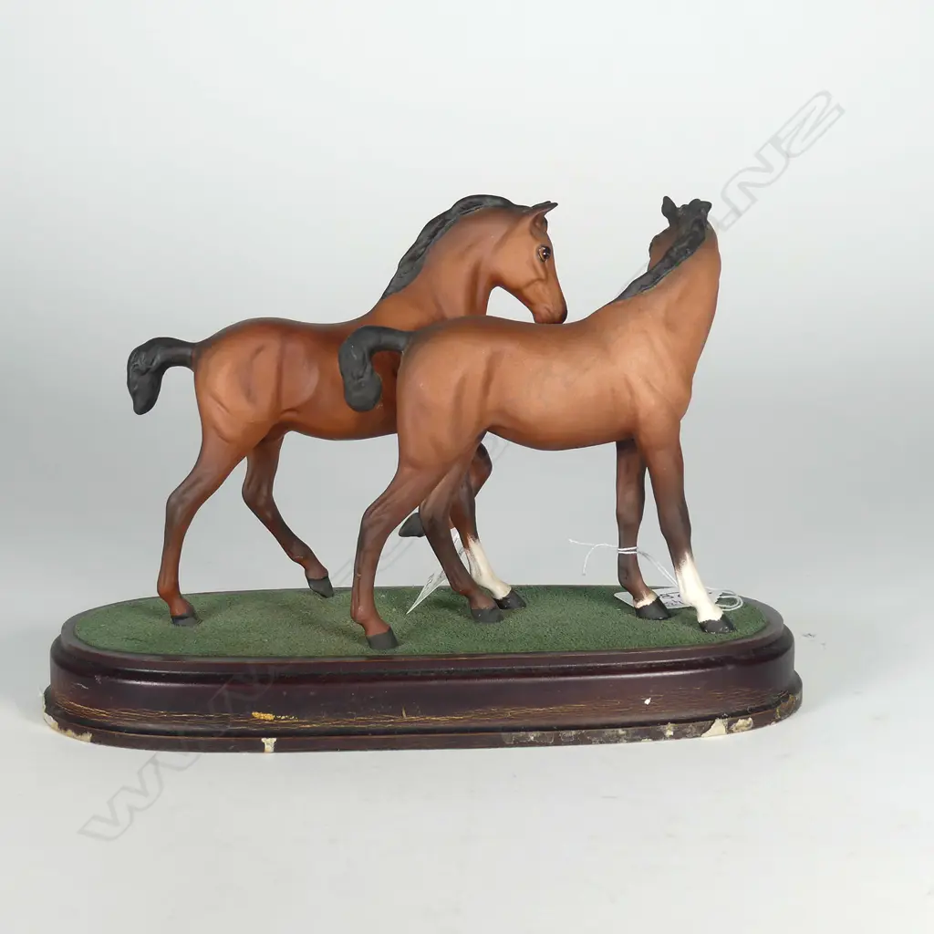 ROYAL DOULTON 'SPIRIT OF LOVE' 2 HORSES FIGURINE Image 1++