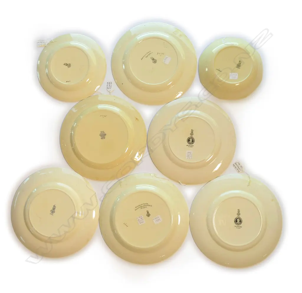 8 DOULTON SERIES WARE PLATES AND DISHES Image 1++