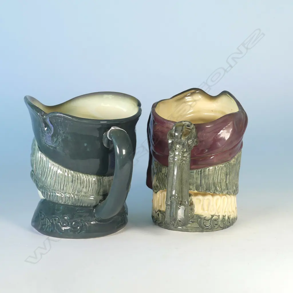 2 LARGE DOULTON CHARACTER JUGS; PARSON BROWN & SIMON CELLARER Image 1++