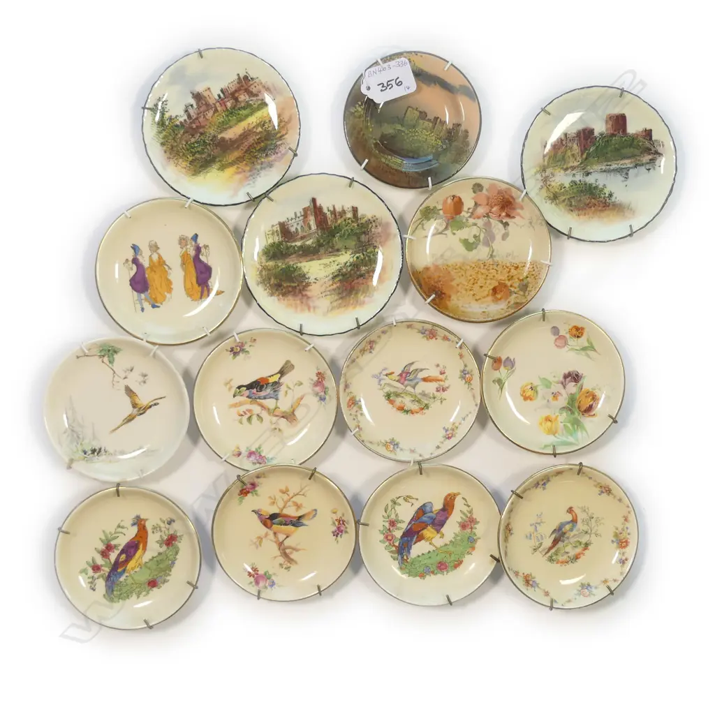 14 DOULTON MINI PLATES - SERIES WARE, ETC Image 1++