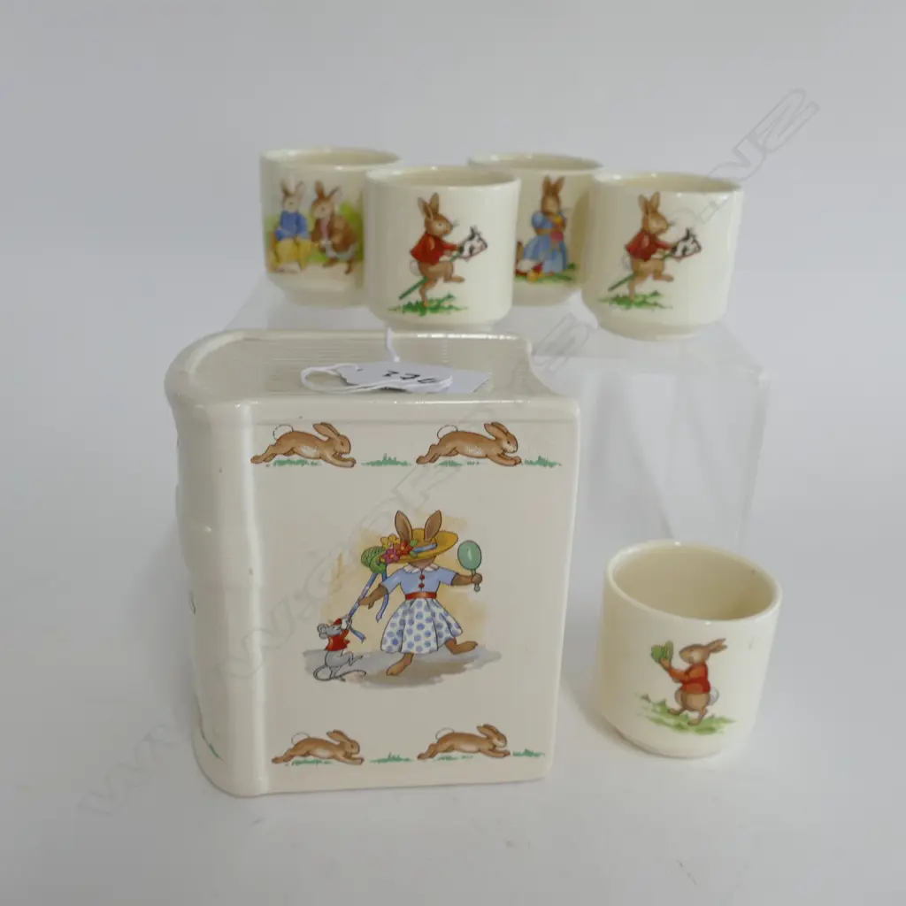DOULTON SERIES WARE TRAY, JUG,BEAKER & MISC. ITEMS Image 1++