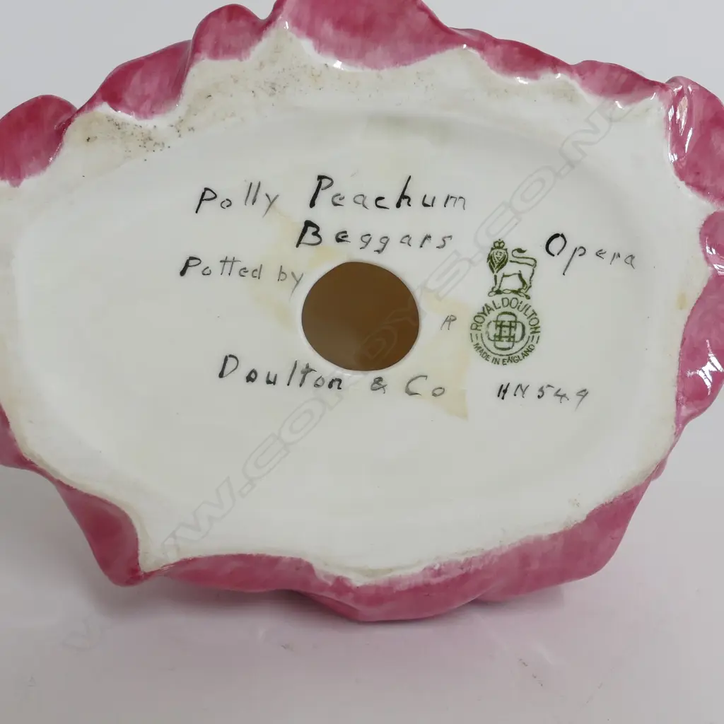 ROYAL DOULTON FIGURINE POLLY PEACHUM 145MM H Image 1++