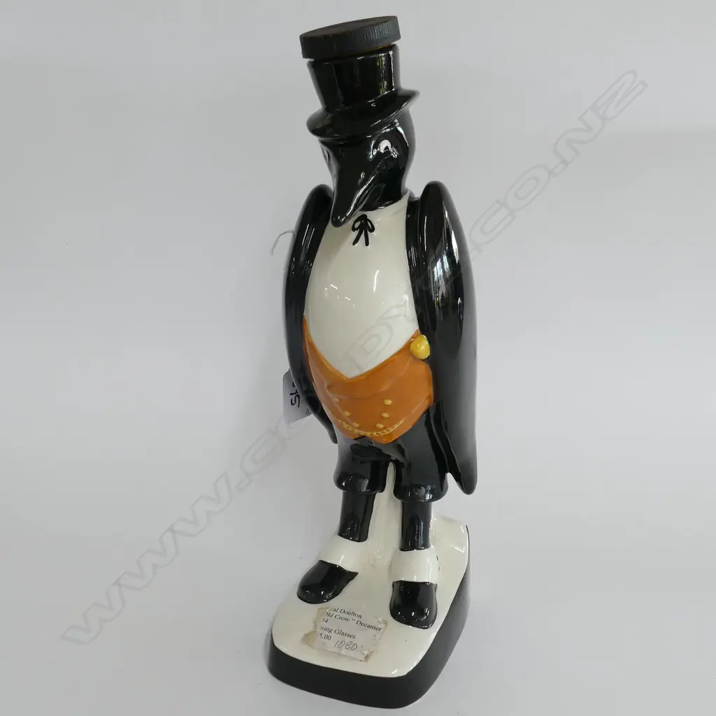 ROYAL DOULTON OLD CROW DECANTER H.330mm Image 1++