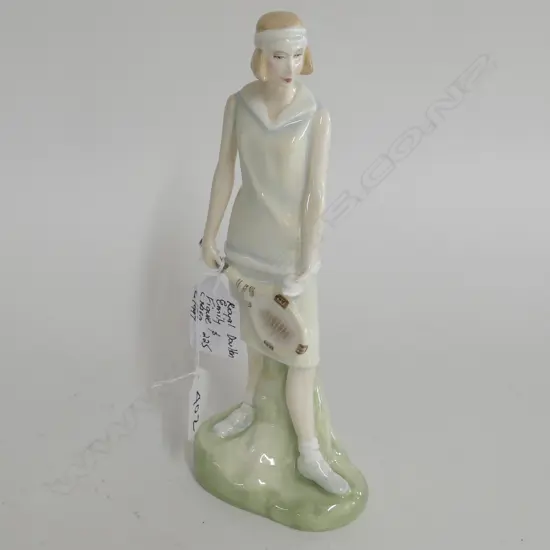 ROYAL DOULTON BLUE TENNIS FIGURINE 'EMILY'