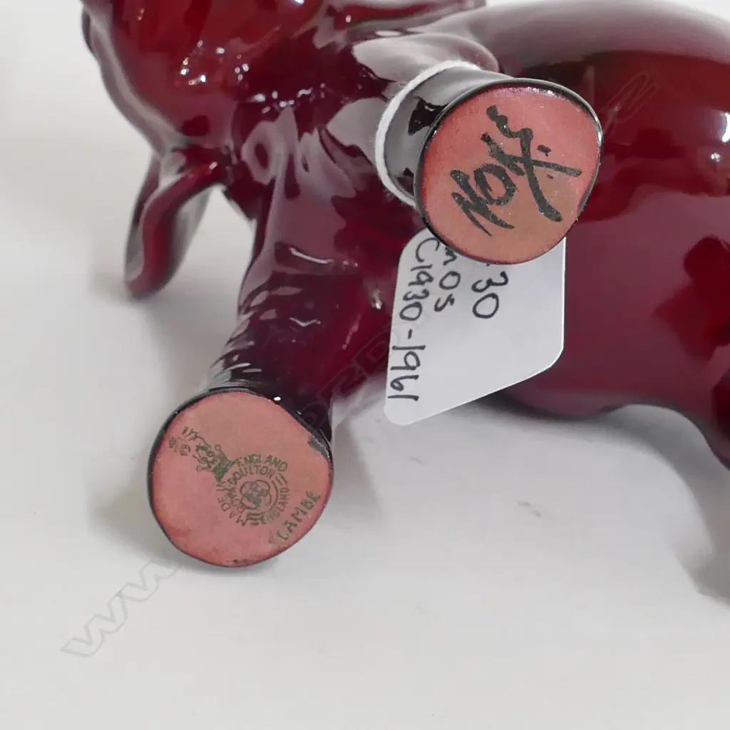 ROYAL DOULTON FLAMBE ELEPHANT Image 1++