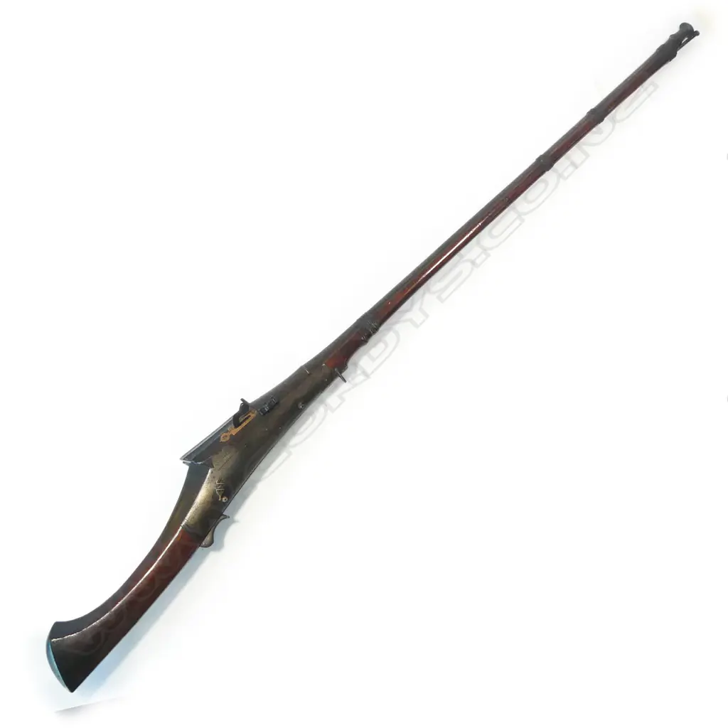 A Mughal Empire Indian matchlock gun (toradar), circa late 18th/19thC, Image 1++