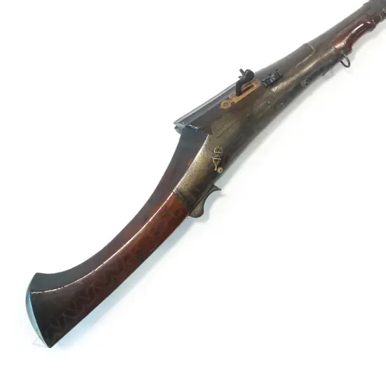 A Mughal Empire Indian matchlock gun (toradar), circa late 18th/19thC,