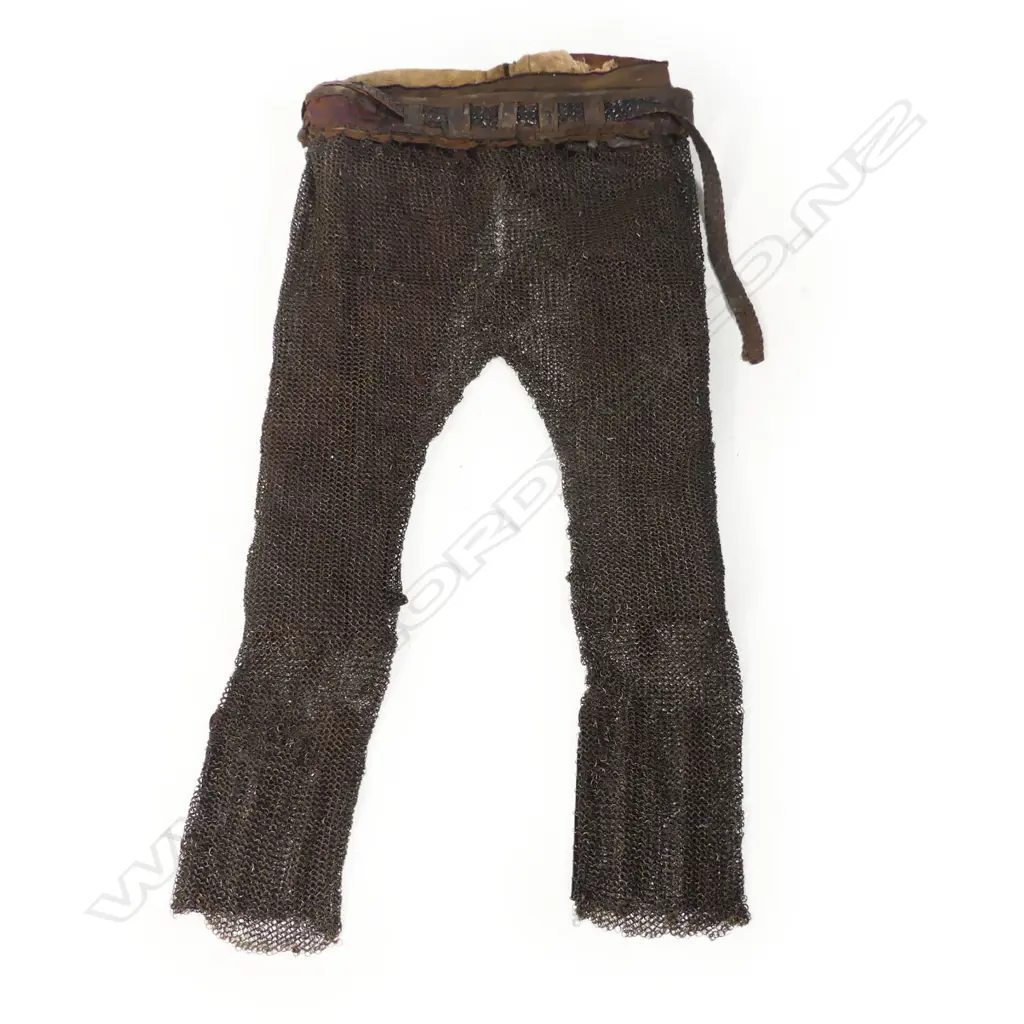 A rare pair of decorated mail trousers from Persia/Caucasus. Image 1++