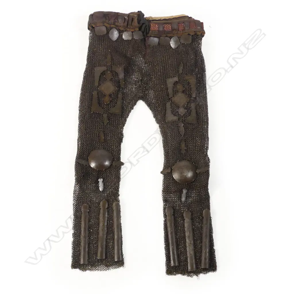 A rare pair of decorated mail trousers from Persia/Caucasus. Image 1++