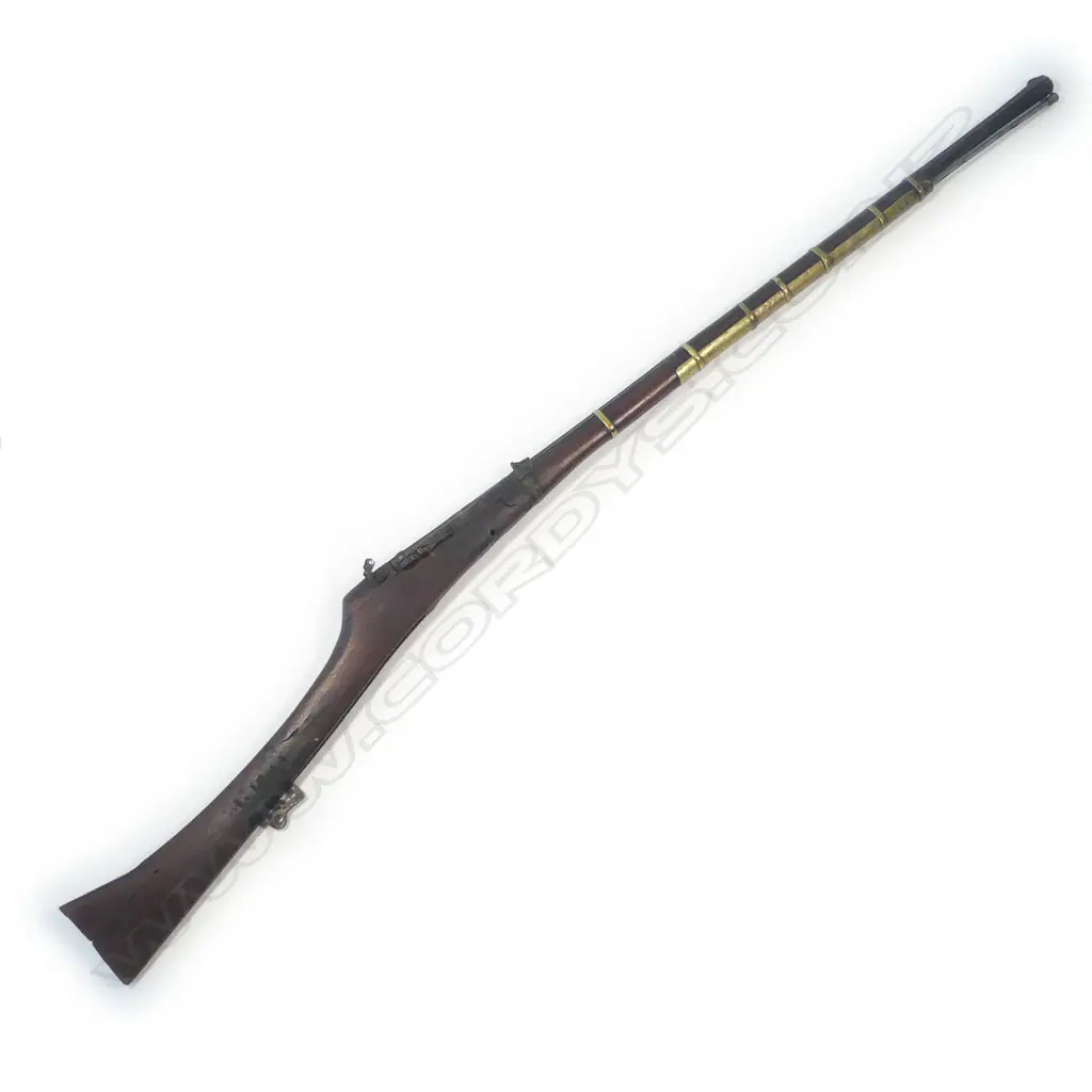 An 18th/19thC Indo-Persian matchlock gun (jezail), Image 1++