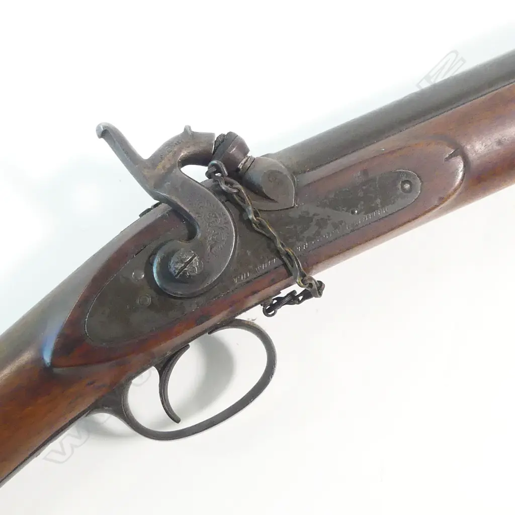 A .450 cal Whitworth percussion muzzle loading rifle, circa 1862-63, Image 1++