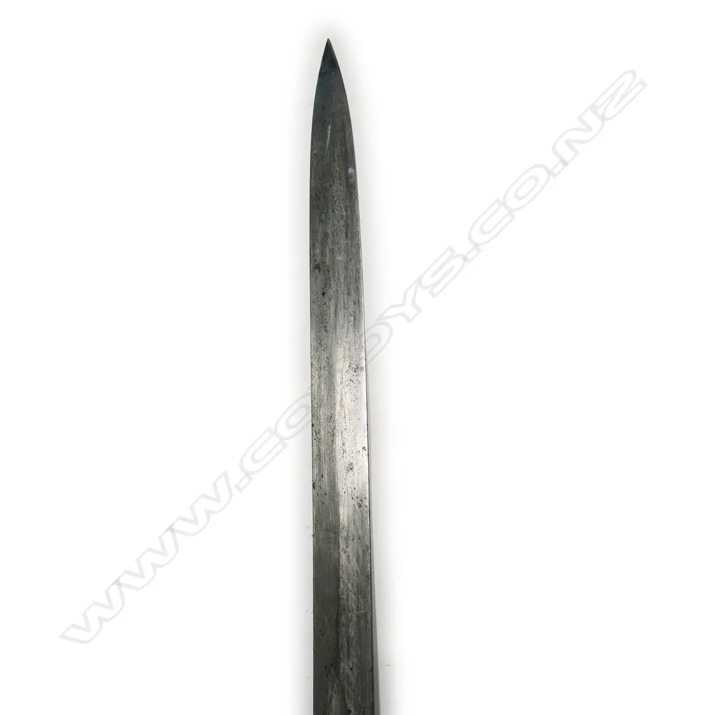 A British Light Cavalry Officer's sword, pattern 1822, with scabbard, the blade etched for 'Southland Hussars', Image 1++