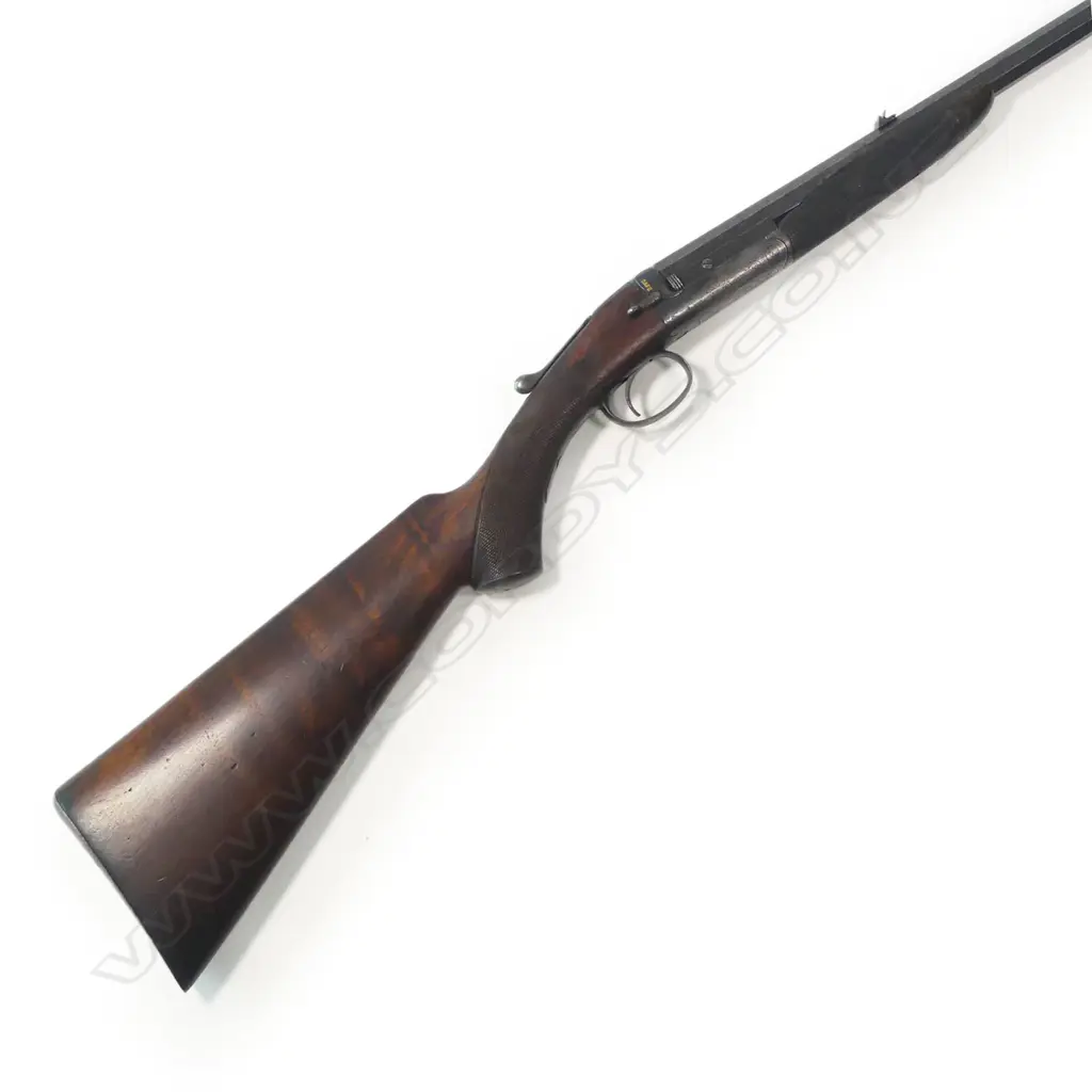 A Holland & Holland Patent hammerless rook rifle, cal 297-260, with extra 410 barrel, in leather case, Image 1++