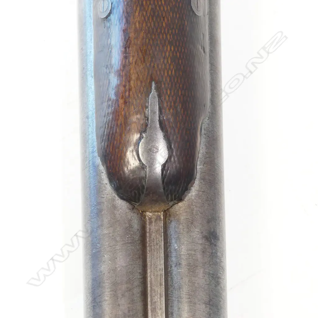 A double barrel 10 bore shotgun, by T Bland & Sons, London, Image 1++