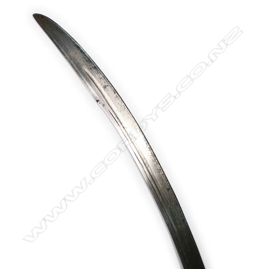 An Indian Palouar, with stout curved blade, single fuller and groove, Image 1++