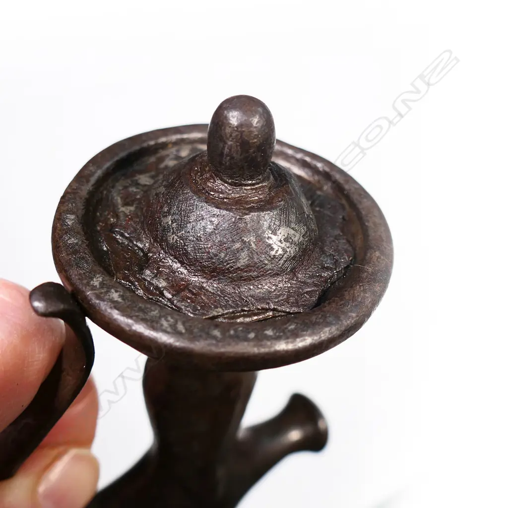 An Indian tulwar sword with scabbard, 18th/19thC. Image 1++