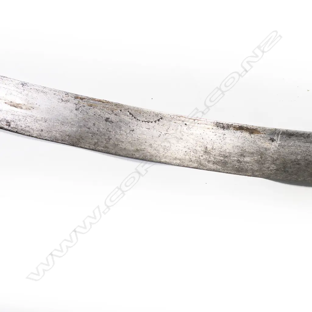 An Indo-Persian shamshir sword, with leatherette scabbard, late 19thC, Image 1++