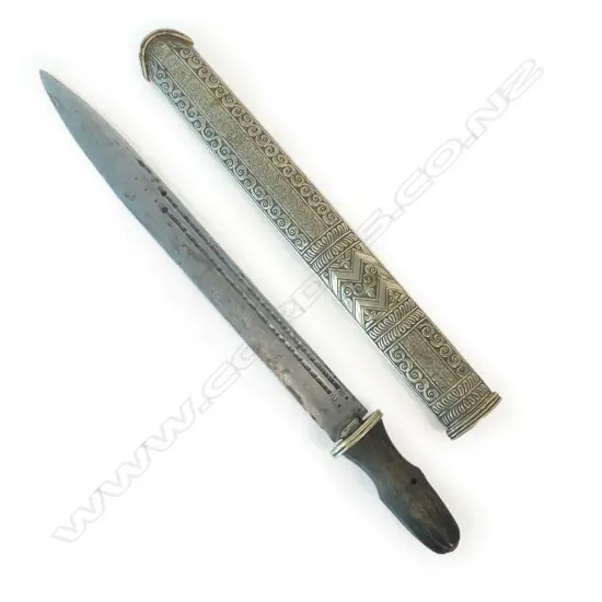 A late 19th/early 20thC Tibetan short sword,