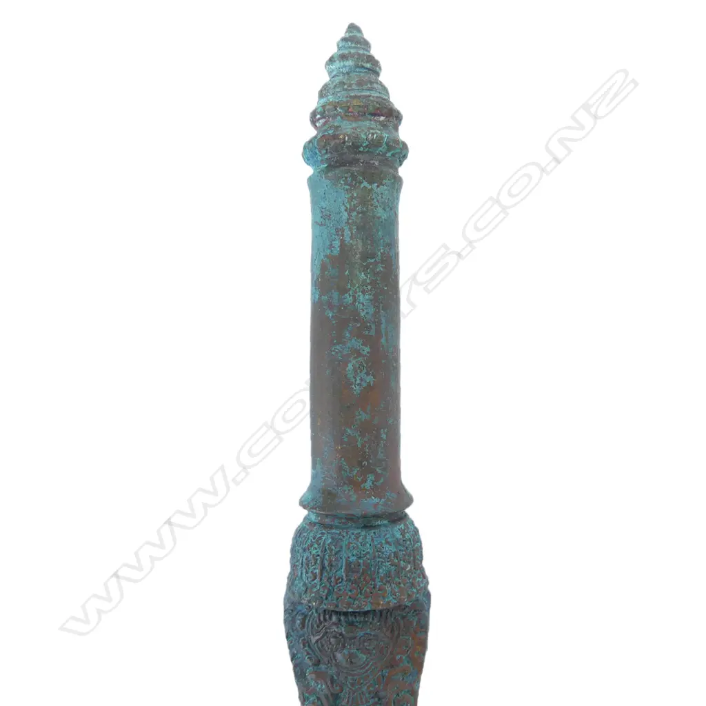 A Khmer bronze ritual sword, indeterminate age, possibly early 20thC, Image 1++