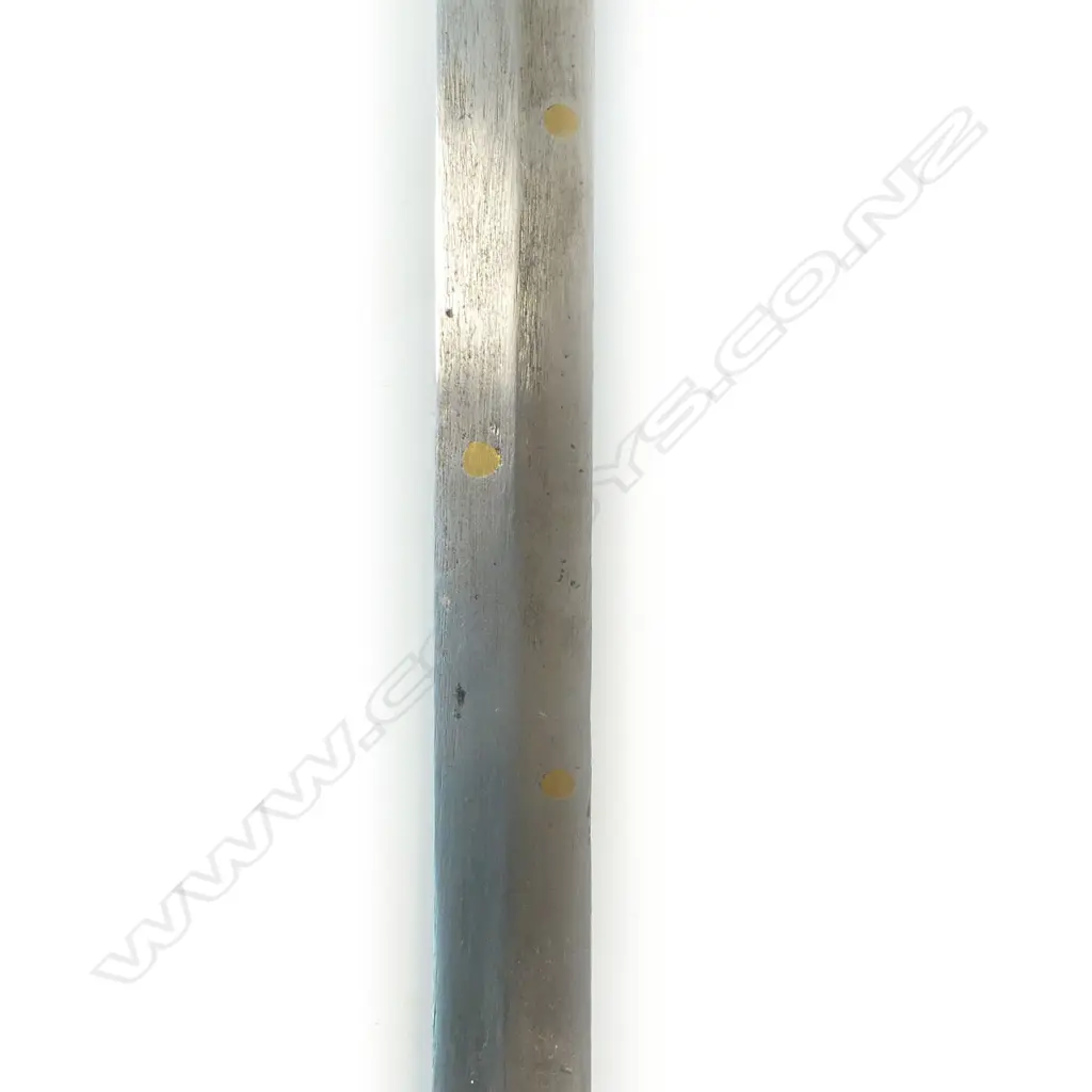 A Chinese Ming dynasty style sword, with gilt bronze mounts on scabbard and hilt, Image 1++