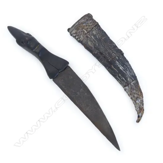 A small tribal knife, possibly from the Panama jungle,