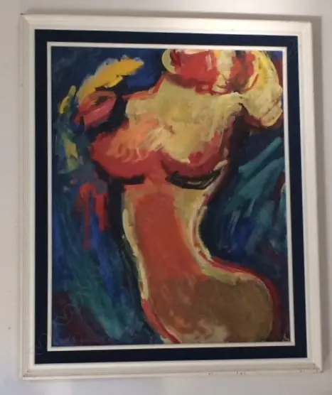 VILKO SEFEROV (CROATIAN) TORSO, OIL ON CANVAS Image 1++