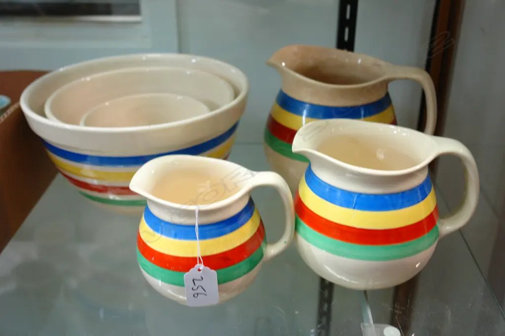 6 PCE C.L. 'FIESTA WARE'  Image 1++