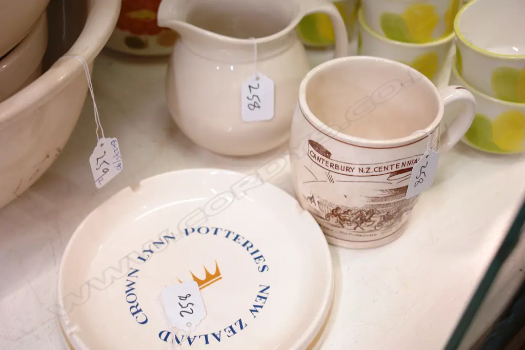 3 X C.L. PCS - MUG-JUG-ASHTRAY Image 1++