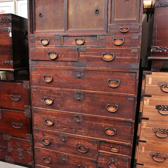 EARLY 1900'S WAOKI TANSU OSAKA-2 SECTION