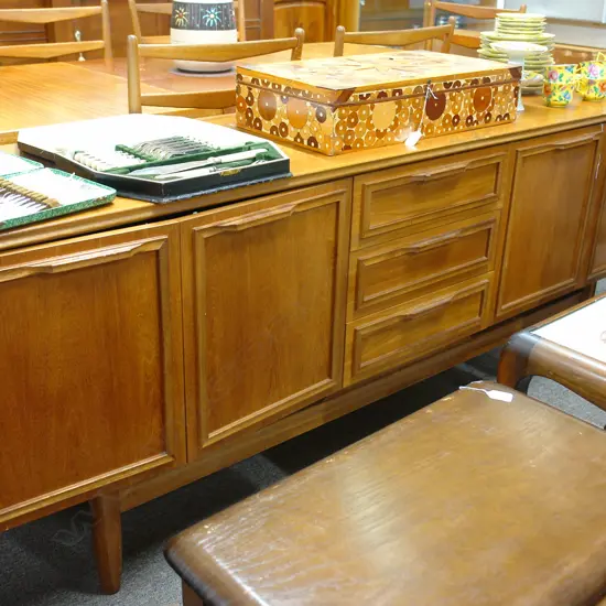 LONG VINTAGE SIDEBOARD 