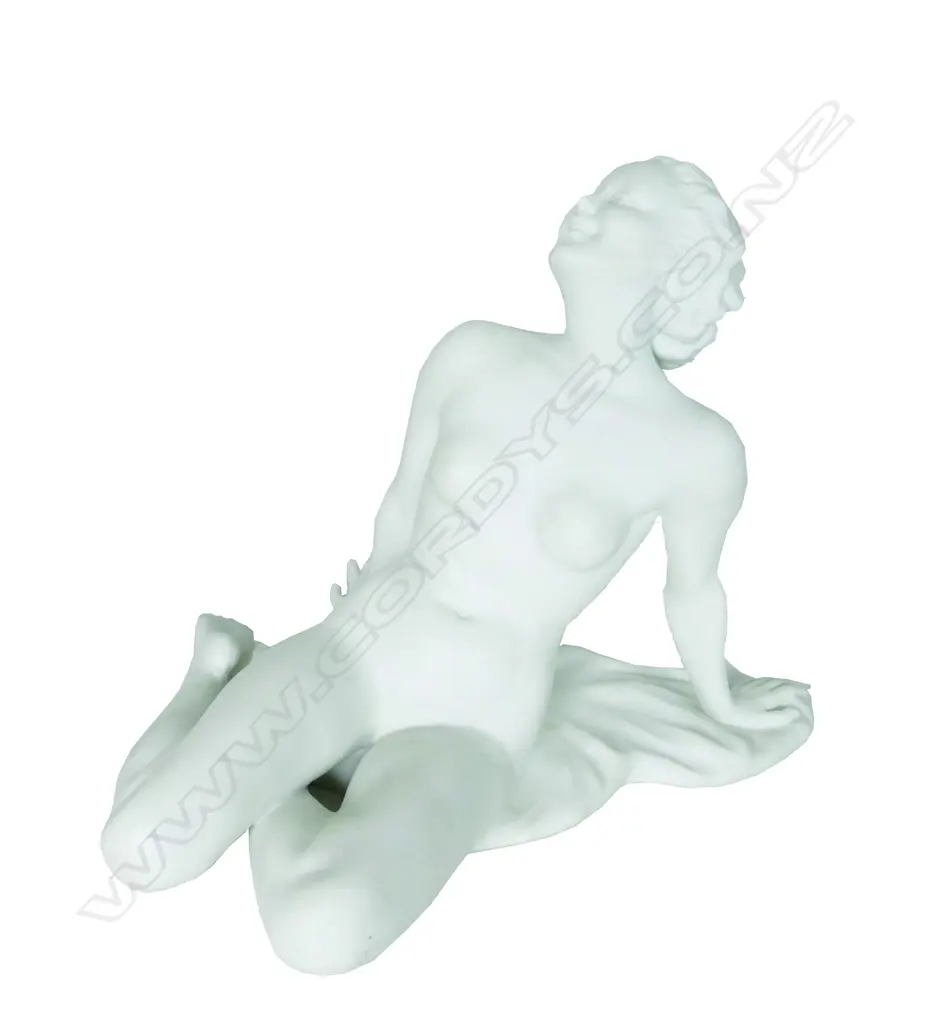 GOEBELS WHITE PORCELAIN NUDE WOMAN Image 1++