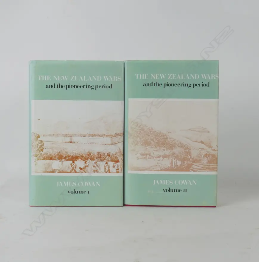 NZ WARS, VOL 1 & 2, J. COWAN, 1983, NZ GOVT PRNT Image 1++