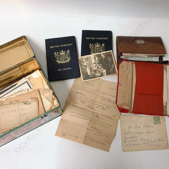 PETERS FAMILY ARCHIVE; WWI DOCUMENTS, RODD CUTLERY