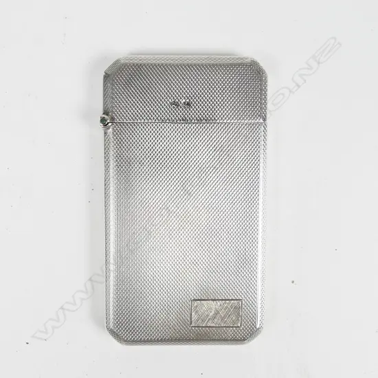 VINTAGE S/S CARD CASE, BIRMINGHAM 1902