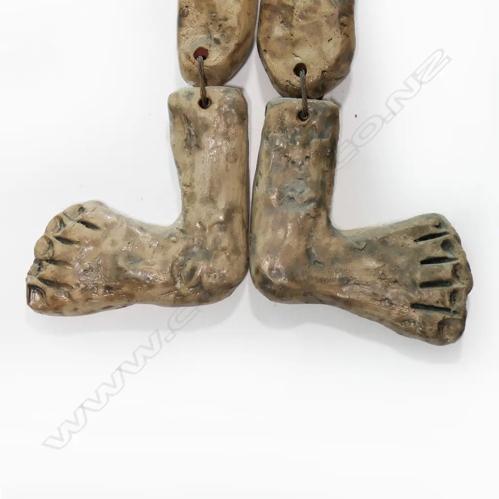 June Black (1909-2010) 'Longbod' pottery sculpture, Image 1++