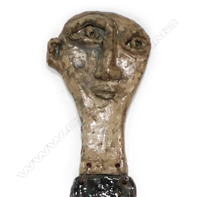 June Black (1909-2010) 'Longbod' pottery sculpture, Image 1++