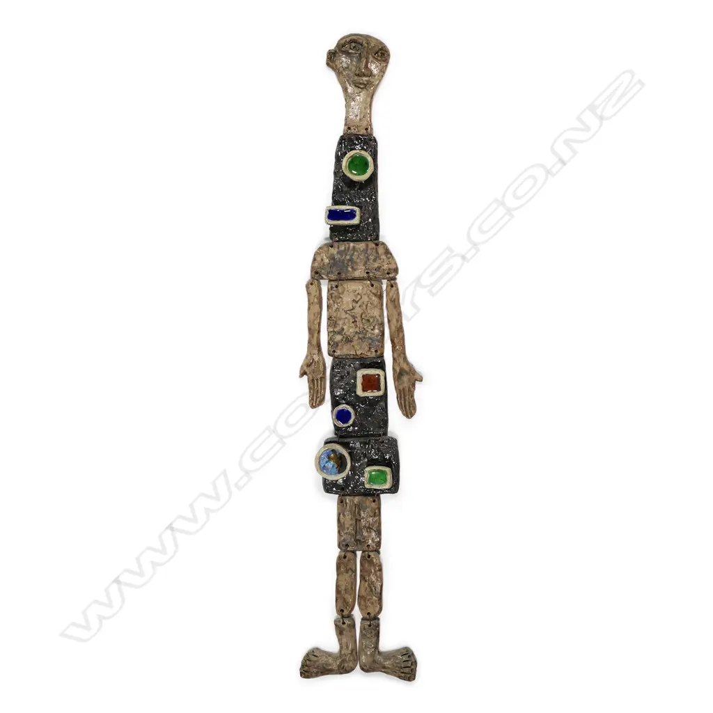 June Black (1909-2010) 'Longbod' pottery sculpture, Image 1++