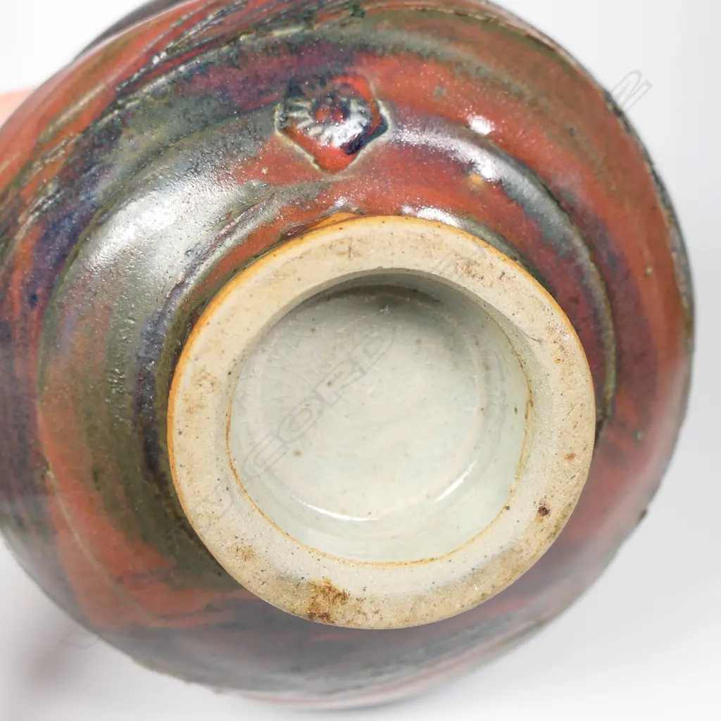 Mirek Smisek (1925-2013) wavy rimmed pedestal bowl, Image 1++