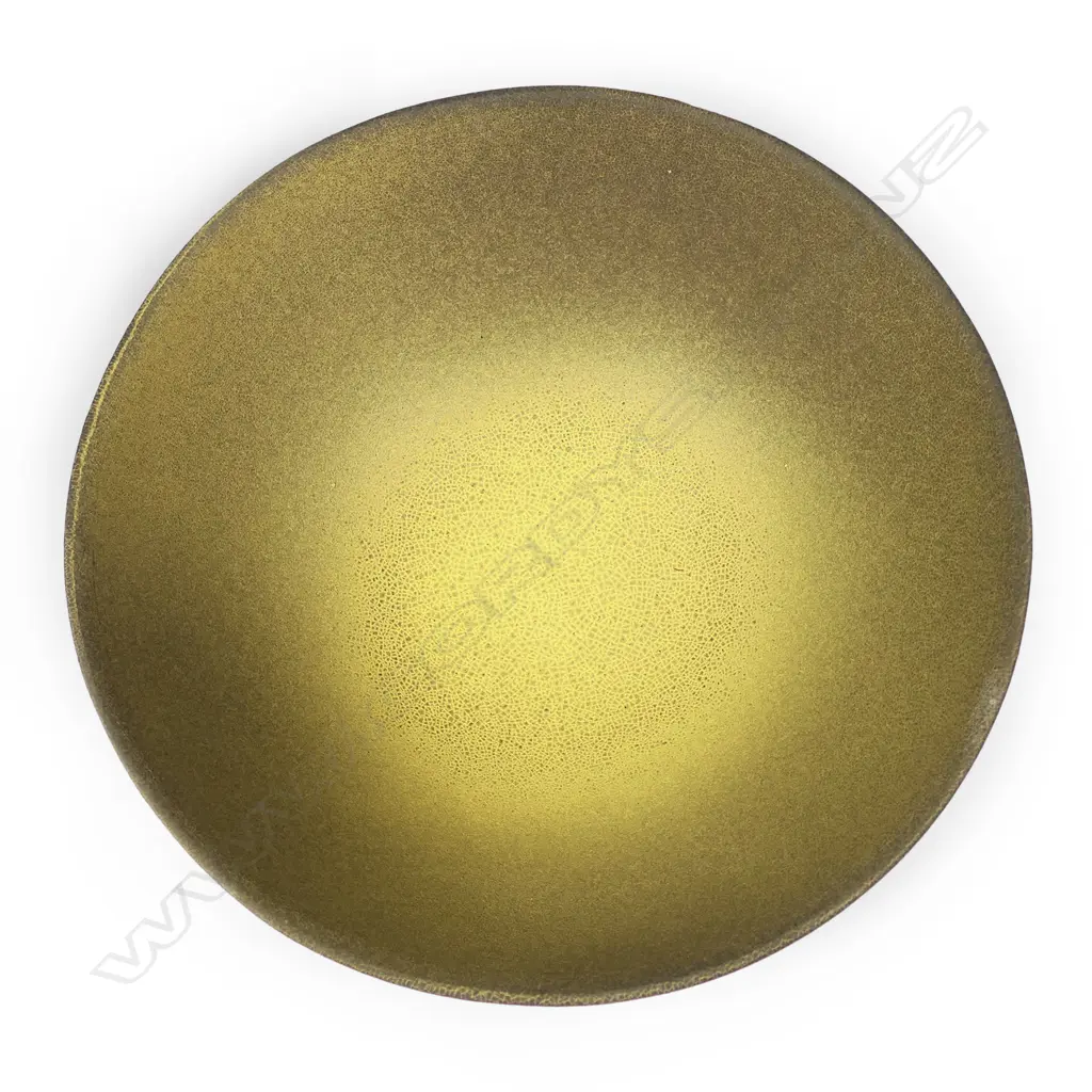 Len Castle (1924-2011) large and deep yellow sulphur bowl, Image 1++