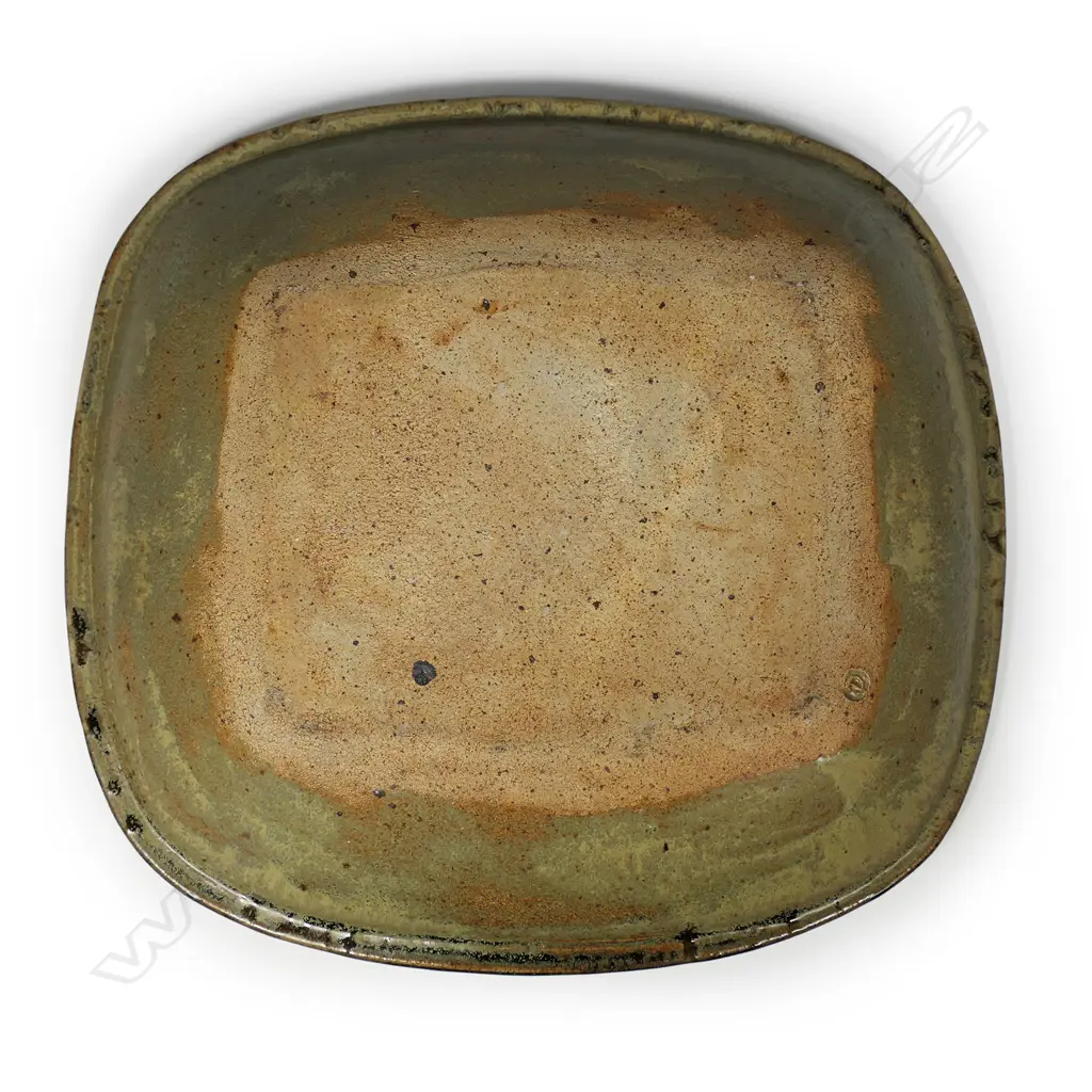 Len Castle (1924-2011) very large rounded rectangular dish, Image 1++
