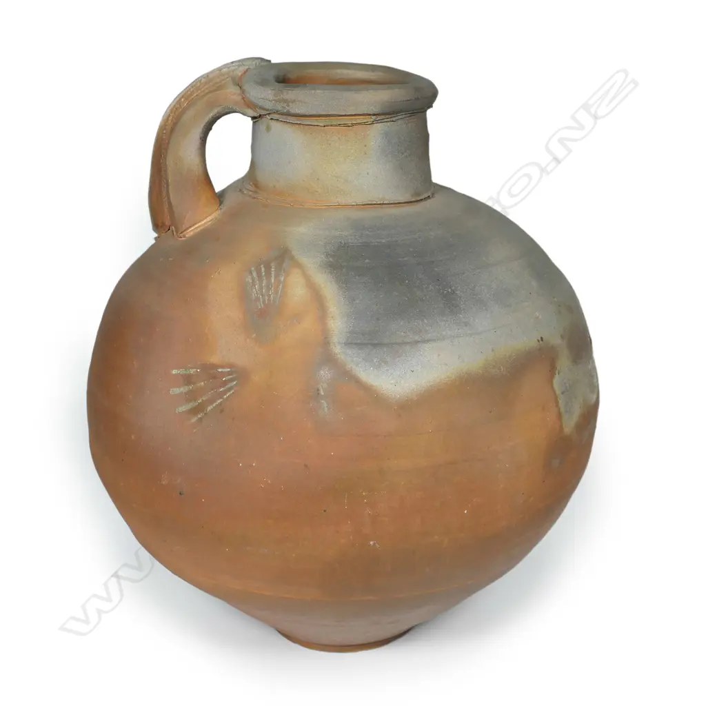 Chester Nealie large anagama flagon/floor vase, Image 1++