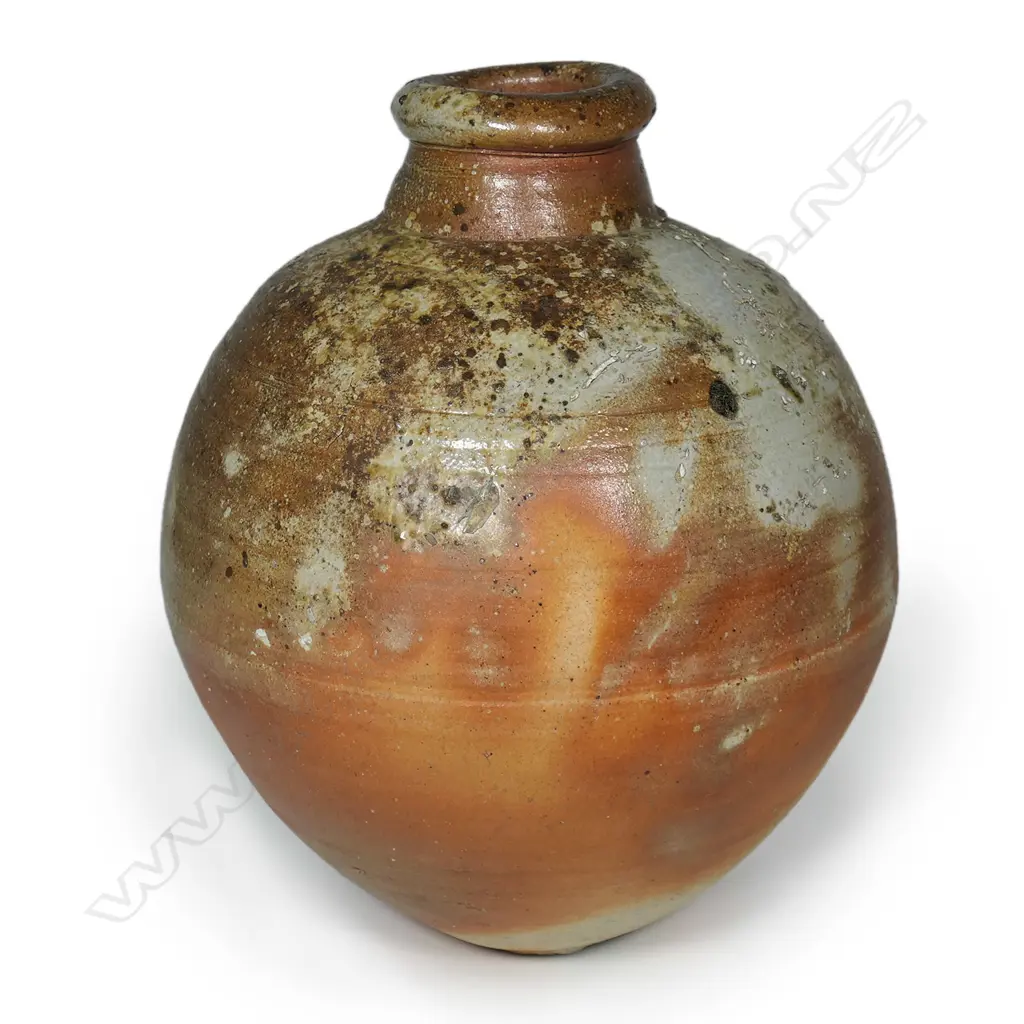 Chester Nealie large anagama floor vase, Image 1++
